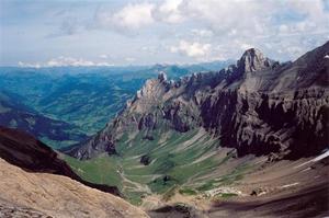 Mountains and vallees..