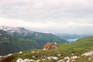 Sulzhütte on verdant hill