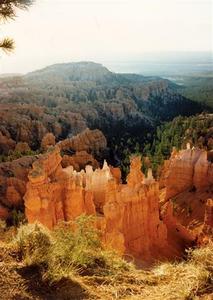 Bryce Canyon, play of light on rock formations