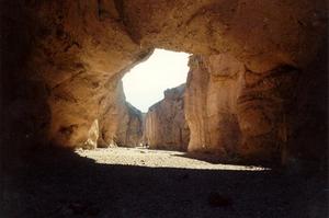 Death Valley 'cave'