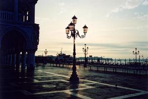 Sunset in St. Marco Square, Venice
