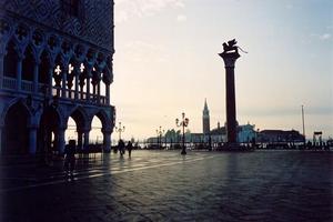 Lion statue in Venice