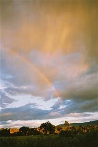 Rainbow over the Ojai Valley