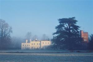 Hazy view of Brockwood Park School