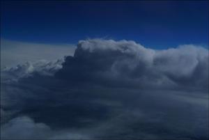 Above the clouds