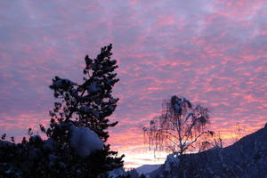 Winter sunrise from Solitude