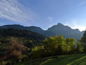 Rougemont to Saanen, the upper walk