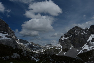 View east from Sulzhutte