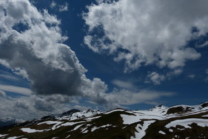 View west from Sulzhutte