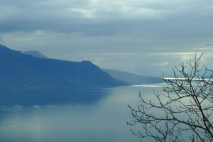 Lake Geneva from the train