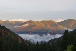 View from Haus Sonne, autumn