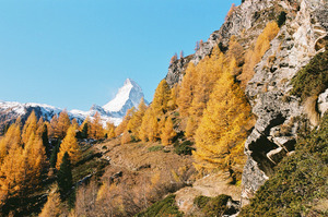 The Matterhorn in autumn