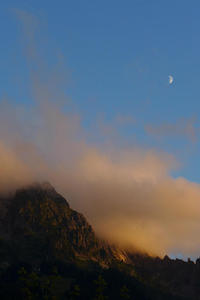 Sunset from Chalet Solitude