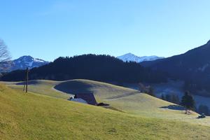 The upper way to Saanen