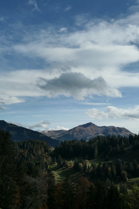 Giferspitz at the end of the valley