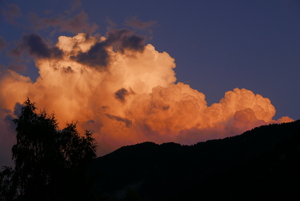 Clouds arising